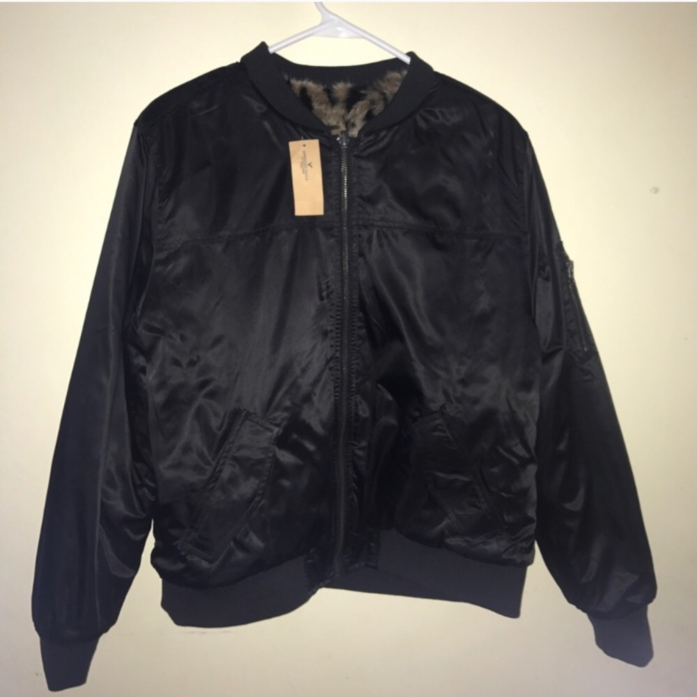 Vintage Reversible Bomber Jacket